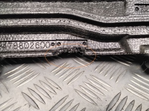 Mercedes Benz GLB X247 (2019–2026) Eesmise kaitseraua absorber A2478802600 - 4