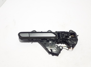   Front door external opening handle and its details 