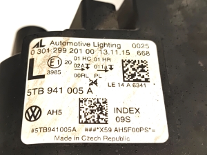Volkswagen Touran III (2015–2026) Esituli 5TB941005A - 2