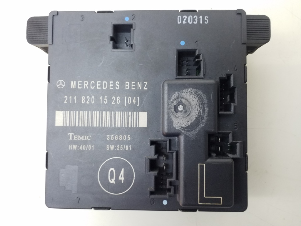 MERCEDES-BENZ E-Class W211/S211 (2002-2009) Rear Left Door Control Unit A2118201526 20982789