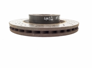 Mercedes Benz SLK-Class 172 (2011–2026) Front brake disc A0004211612 - 4