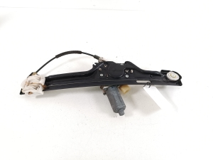 BMW X6 E71 (2008–2014) Aizmugurējo sānu durvju logu pacēlājs un tā detaļas - 2