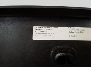 Mercedes Benz SLK-Class 172 (2011–2026) Dachhimmel A1727900245 - 4