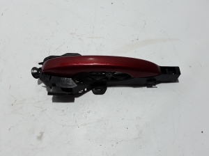 Rear side door exterior handle and its parts - 