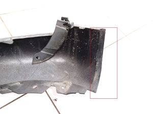 Hyundai IONIQ 5 I (2021–2026) Front bumper lower spoiler 86512-GICB0 - 3