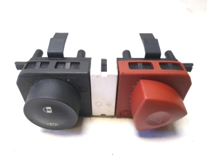 RENAULT Scenic (2003–2010) Hazard light switch 88040001  88040002 - 4