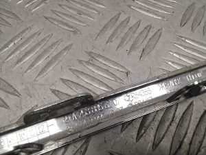 Mercedes Benz GLC-Class 253 (2015–2019) Aizmugurējā bampera dekoratīvā līste A2538856207 - 4