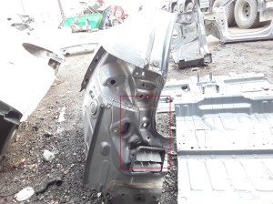 RENAULT Megane E-Tech CMF-EV (2022–2026) Kotflügel hinten und seine Teile 781017087R - 3