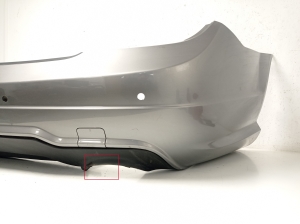 Mercedes Benz C-Class 204 (2007–2014) Tagumine kaitseraud A2048809347 - 5