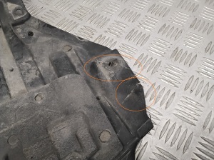 Mercedes Benz EQE V295 (2022–2026) Front underbody protection A2955201300 - 5