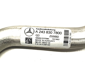 Mercedes Benz EQB X243 (2021–2026) Klimaleitung A2438307800 - 2