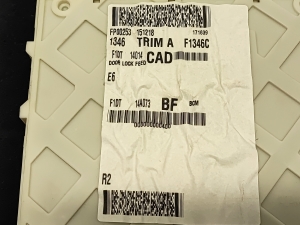 Ford C-MAX (2010–2026) Kaitsmekarp salongis F1DT14A073BF - 2