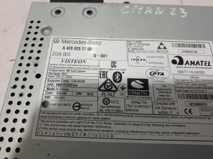 Mercedes Benz Citan 420 (2021–2026) Radio (head unit) A4208202700 - 3