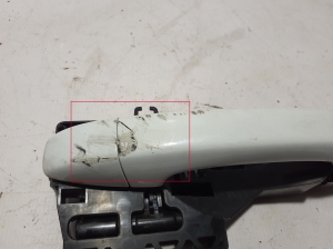 Mercedes Benz Citan 420 (2021–2026) Front door external opening handle and its details - 3