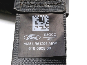 Ford C-MAX (2010–2026) Eesmine turvavöö AM51R61294AEW - 4