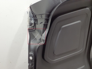 Mercedes Benz Citan 420 (2021–2026) Partition between cabin and cargo compartment A4207130100 - 3