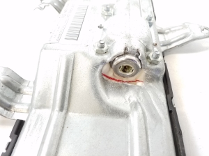 Mercedes Benz CLK-Class 209 (2002–2009) Priekšējo durvju drošības spilvens A2098601405 - 4