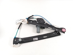   Front door window regulator and its parts  -  