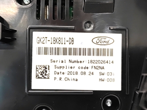 Ford Transit (2012–2026) Audio, vidéo, navigation GK2T18K811DB - 4