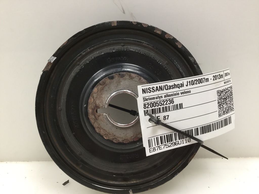 Used NISSAN Qashqai Crankshaft Pulley 8200552236