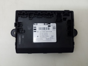   Rear side door control unit 