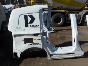 Rear fender and its parts - A4206301900