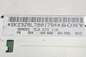 Skoda Yeti (2009–2017) CD/DVD-Wechsler 5L0035110 - 3