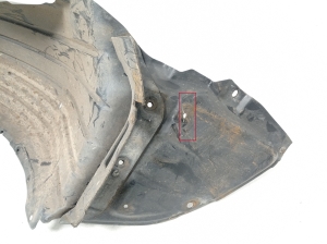 Mazda 6 (2012–2026) Front wheel arch liner - 5