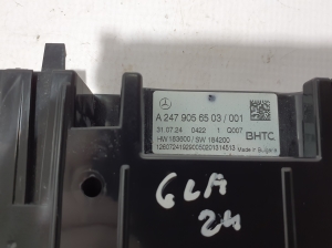 Mercedes Benz GLA-Class H247 (2019–2026) Heater control panel A2479056503 - 4