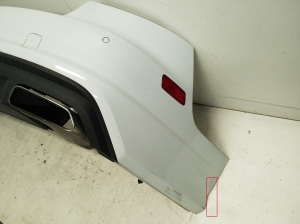 AUDI A7 (2010–2018) Rear bumper and its parts (set) - 6