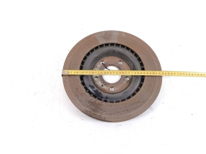 AUDI A7 (2010–2018) Rear brake disc 8W0615601K - 2