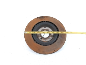 AUDI A7 (2010–2018) Rear brake disc 8W0615601K - 3