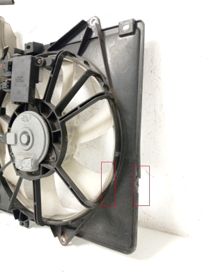 Mazda 6 (2012–2026) Dzesēšanas ventilators un tā daļas 2680005090 - 4