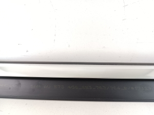 AUDI A7 (2010–2018) Rear side door outer window molding 4G8853763H - 2