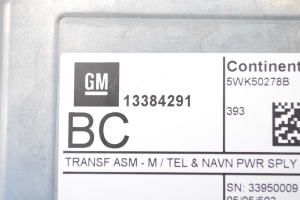 Opel Astra J (2009–2017) GPS control unit 13384291 - 4