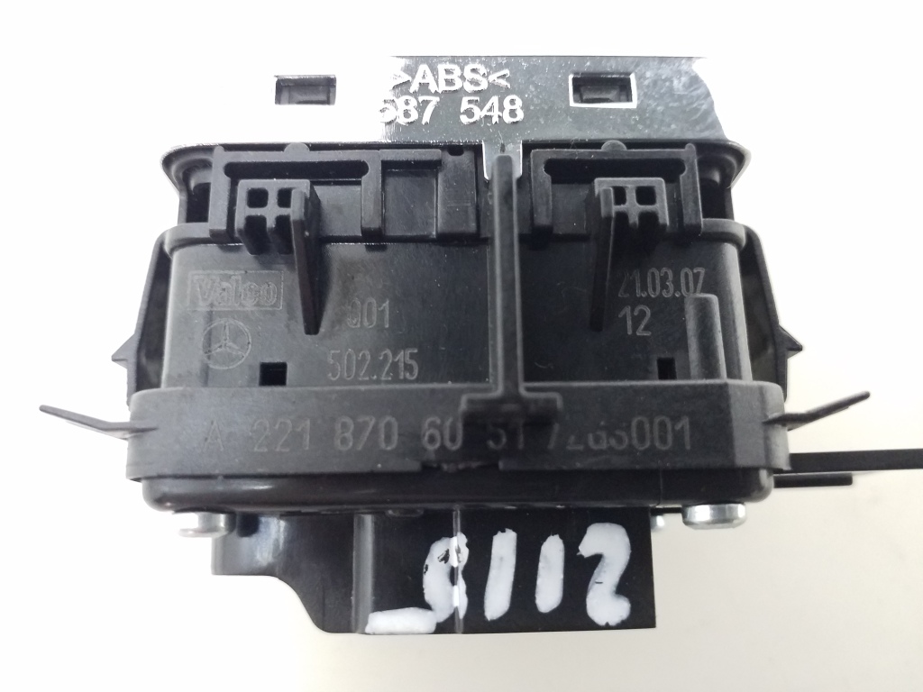 MERCEDES-BENZ S-Class W221 (2005-2013) Rear Right Door Window Control Switch A2218706051 20982664