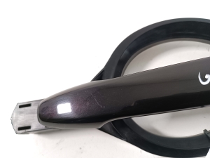 Mitsubishi Outlander (2012–2021) Rear side door exterior handle and its parts - 2