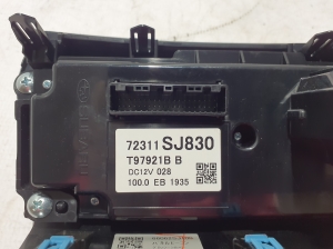 Subaru Forester SK (2018–2026) Heater control panel 72311SJ830 - 2