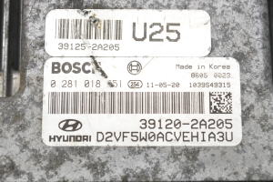 Hyundai i40 (2011–2026) Motorsteuergerät 391202A205 - 4