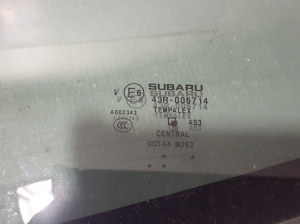 Subaru Forester SK (2018–2026) Vitre de custode arrière 65209SJ070 - 2