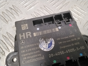 Mercedes Benz CLS-Class 218 (2011–2018) Rear side door control unit A2189001501 - 2