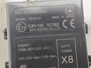 Subaru Forester SK (2018–2026) Control unit TD1G141 - 2