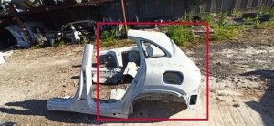 Mercedes Benz GLA-Class H247 (2019–2026) Aizmugurējais spārns un tā detaļas A2476308302 - 5