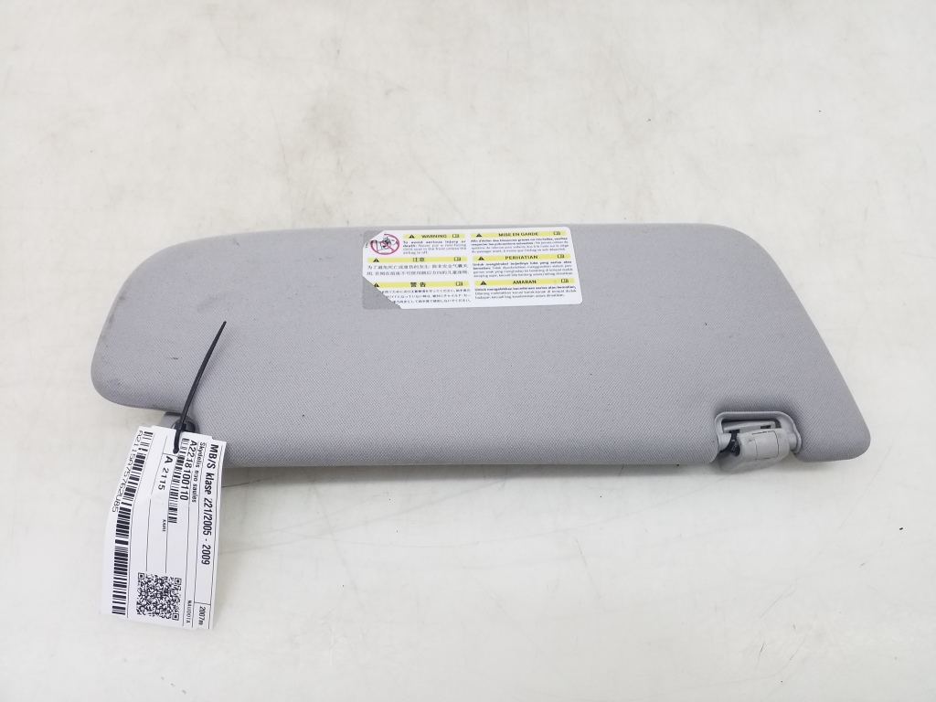 MERCEDES-BENZ S-Class W221 (2005-2013) Left Side Sun Visor A2218100110 20982460