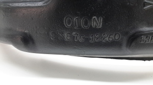 TOYOTA Corolla (1997–2002) Front wheel arch liner 5387612260 - 2
