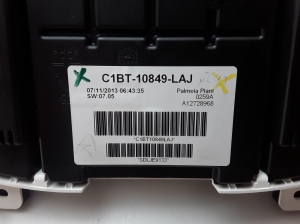 Ford Fiesta VI (2008–2017) Instrument cluster C1BT10849LAJ - 2