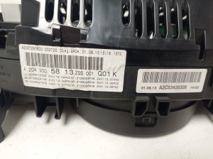 Mercedes Benz C-Class 204 (2007–2014) Näidikuplokk A2049005813 - 5