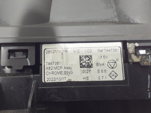 RENAULT Trafic lV (2022–2026) Heater control panel 285257697R - 2