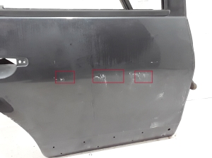 Dacia Sandero (2008–2012) Rear side doors 821003644R - 3