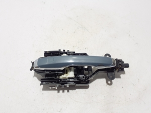   Front door external opening handle and its details 
